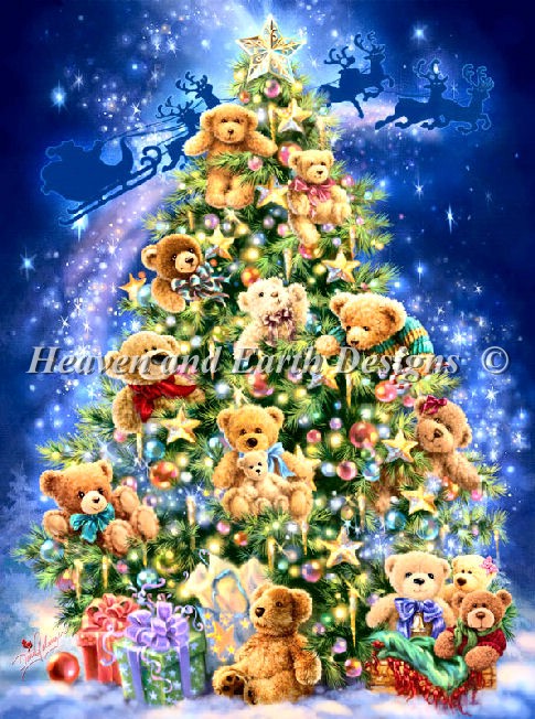 Teddy Bear Tree Material Pack - Click Image to Close